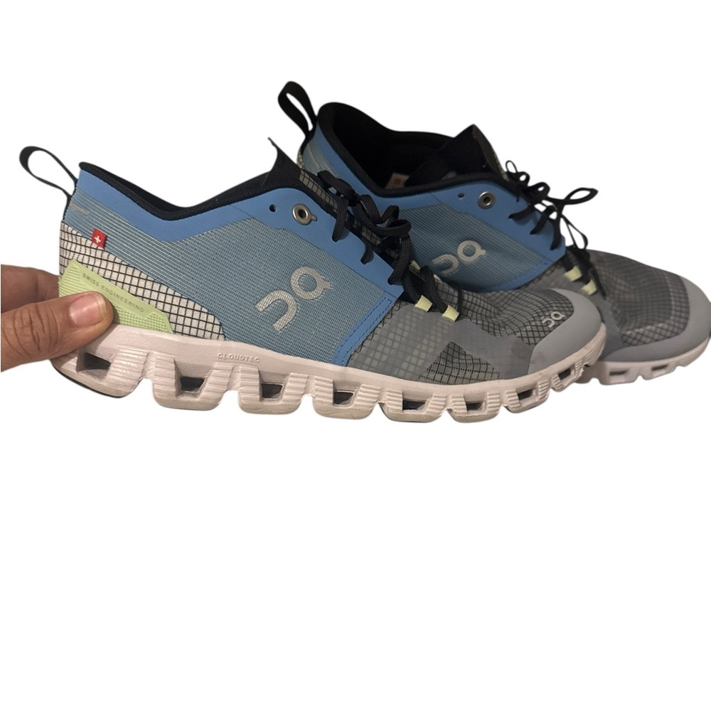 On Running women's Blue and Gray Shoes,  in new conditions